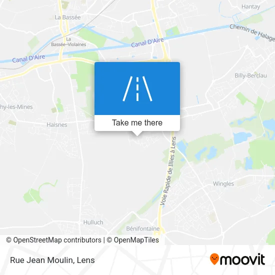 Rue Jean Moulin map