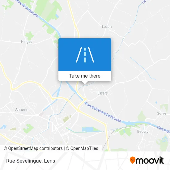 Rue Sévelingue map