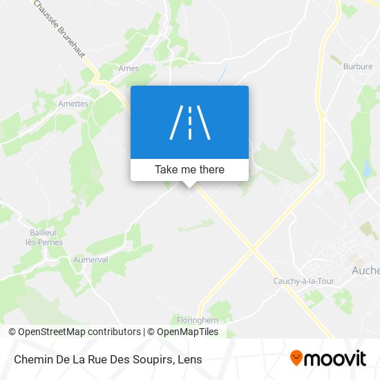 Chemin De La Rue Des Soupirs map