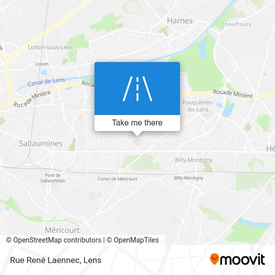 Rue René Laennec map