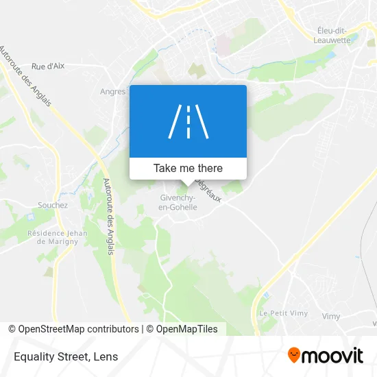 Rue De L'Égalité map