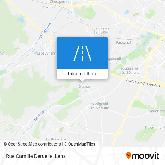 Rue Camille Deruelle map