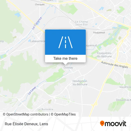 Rue Élisée Deneux map