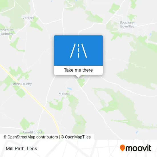 Chemin Du Moulin map