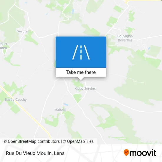 Rue Du Vieux Moulin map