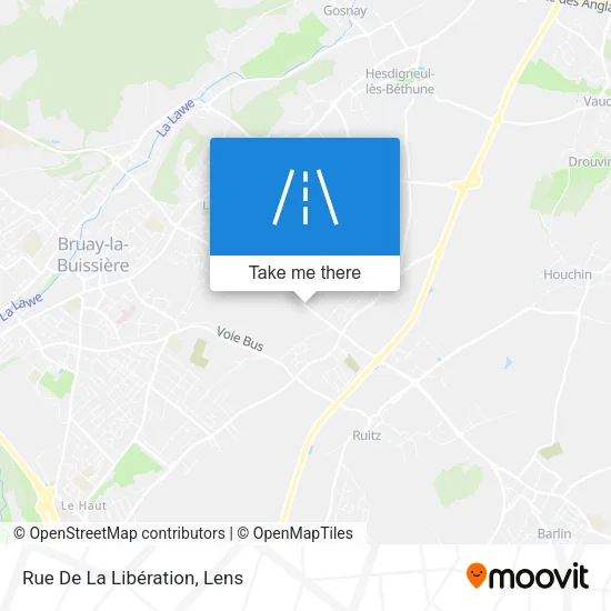 Rue De La Libération map