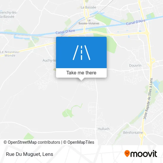 Rue Du Muguet map