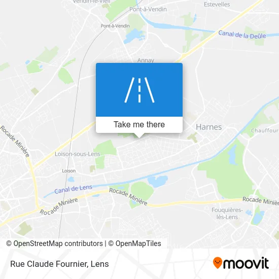 Rue Claude Fournier map