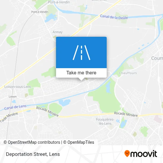 Rue De La Déportation map