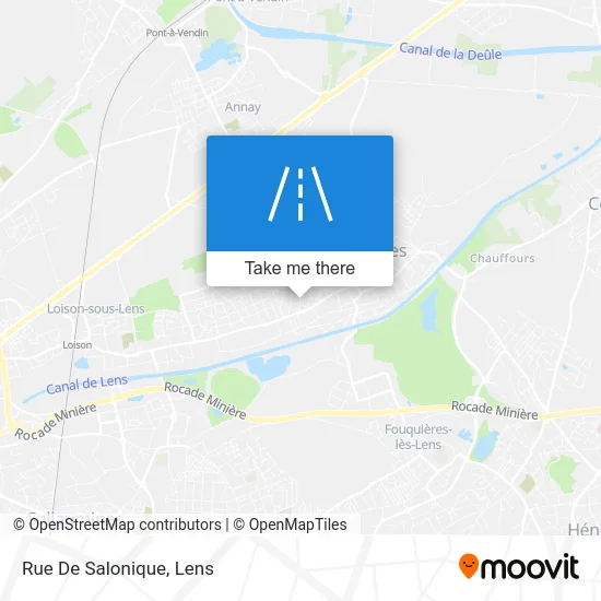 Rue De Salonique map