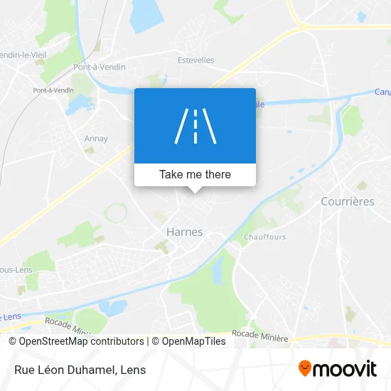 Rue Léon Duhamel map