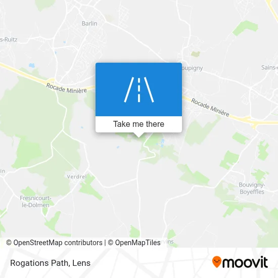 Chemin Des Rogations map