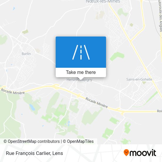 Rue François Carlier map