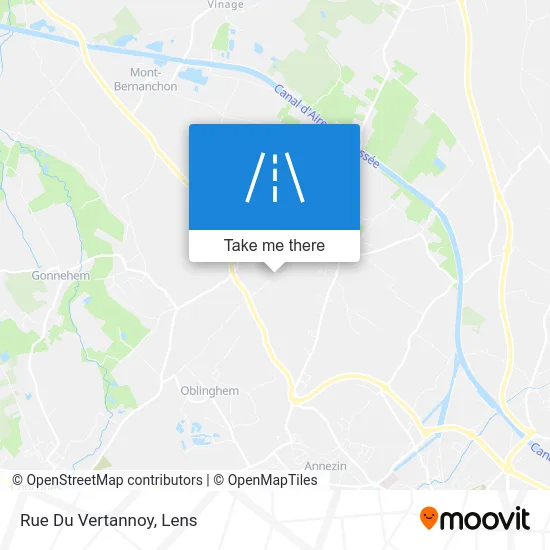 Rue Du Vertannoy map