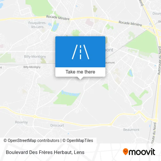 Boulevard Des Frères Herbaut map