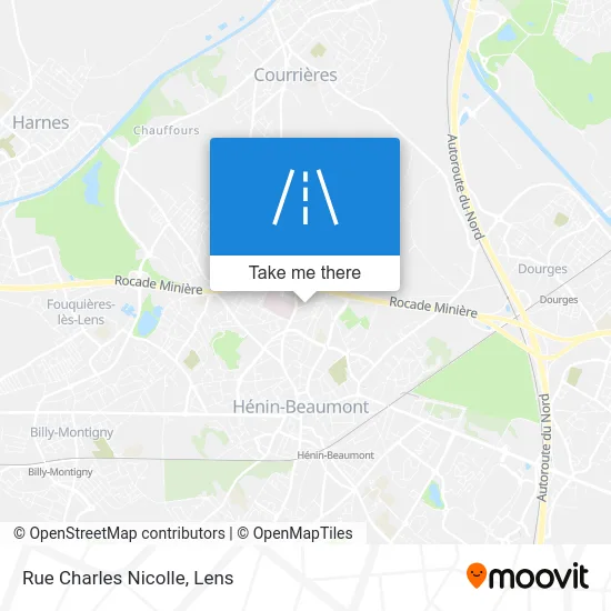 Rue Charles Nicolle map