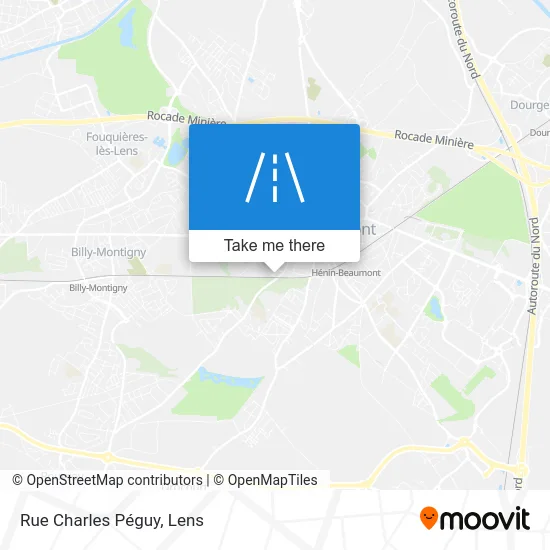 Rue Charles Péguy map