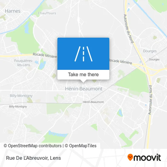 Rue De L'Abreuvoir map