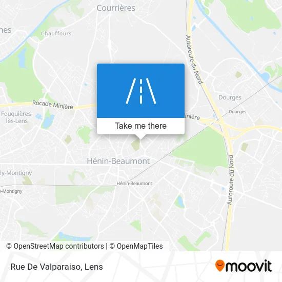 Rue De Valparaiso map