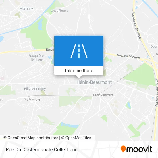 Rue Du Docteur Juste Colle map