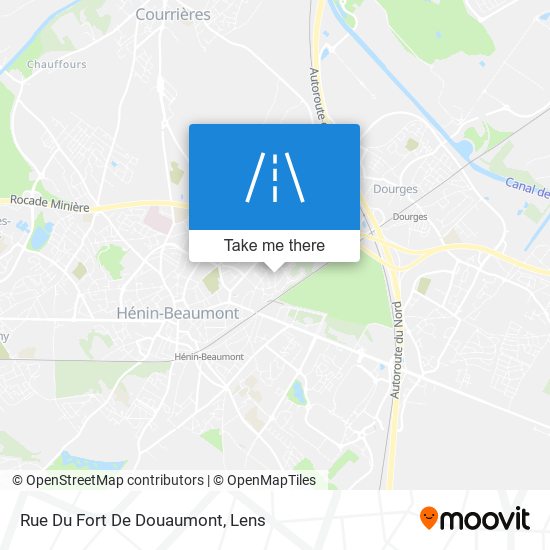 Rue Du Fort De Douaumont map