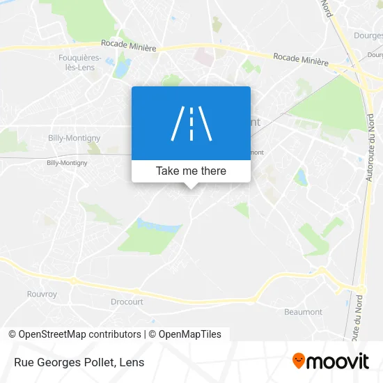 Rue Georges Pollet map