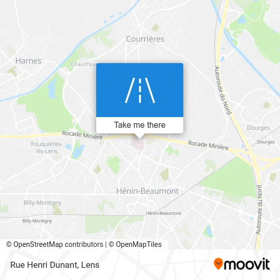 Rue Henri Dunant map