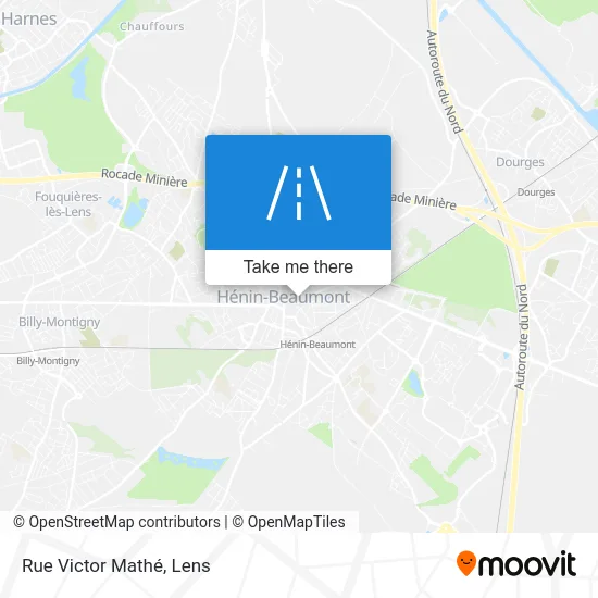 Mapa Rue Victor Mathé