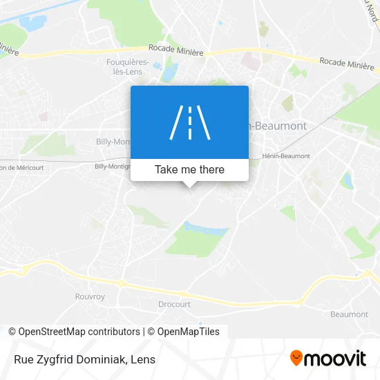 Rue Zygfrid Dominiak map