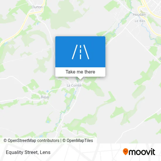 Rue De L'Égalité map