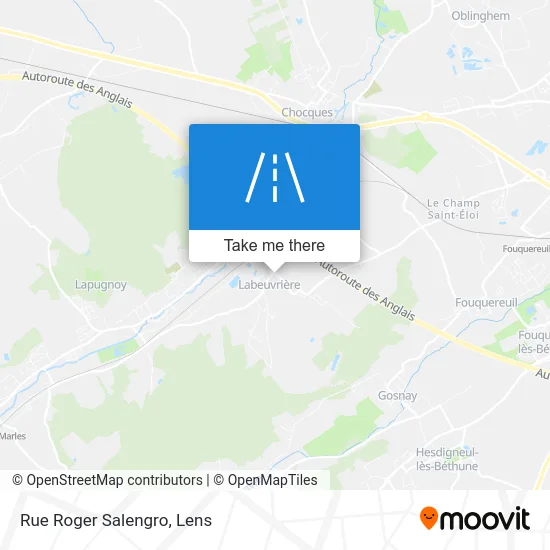 Rue Roger Salengro map