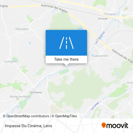 Impasse Du Cinéma map