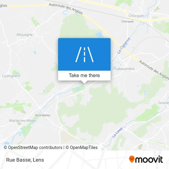 Mapa Rue Basse