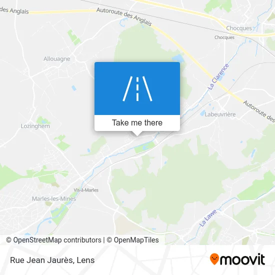 Rue Jean Jaurès map