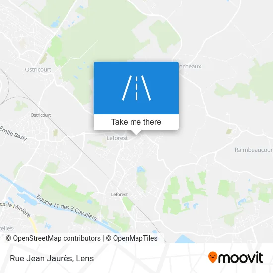 Rue Jean Jaurès map