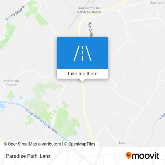 Chemin Du Paradis map