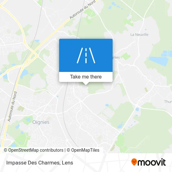 Impasse Des Charmes map