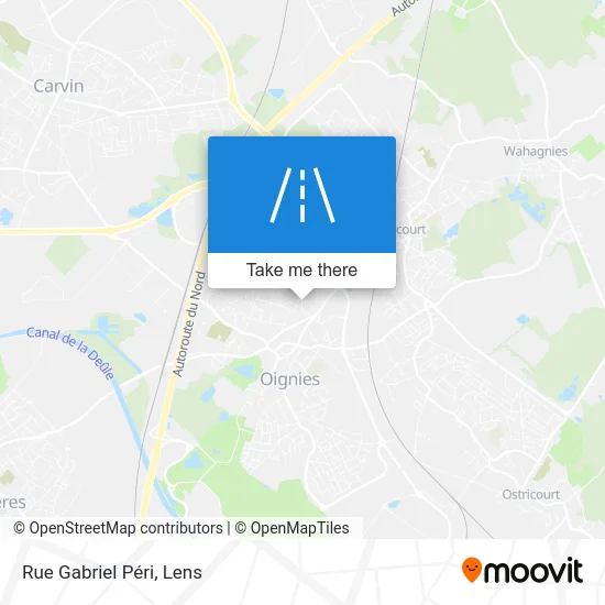 Rue Gabriel Péri map