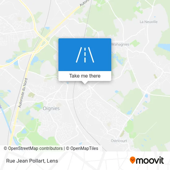 Rue Jean Pollart map