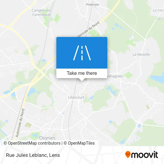 Rue Jules Leblanc map