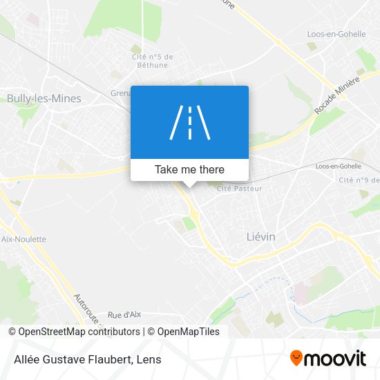 Allée Gustave Flaubert map
