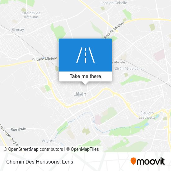 Chemin Des Hérissons map