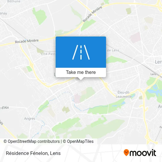 Résidence Fénelon map
