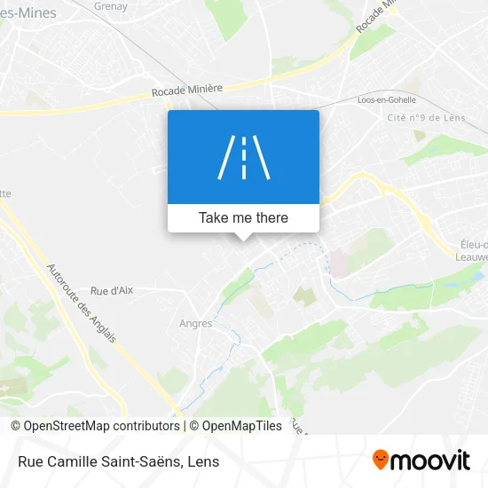 Rue Camille Saint-Saëns map
