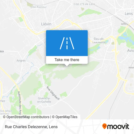 Rue Charles Delezenne map