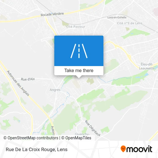 Rue De La Croix Rouge map