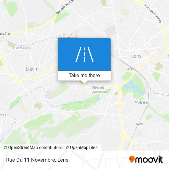 Rue Du 11 Novembre map