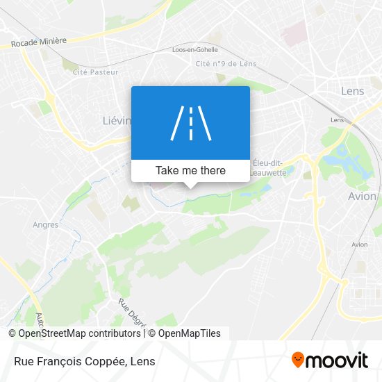 Rue François Coppée map