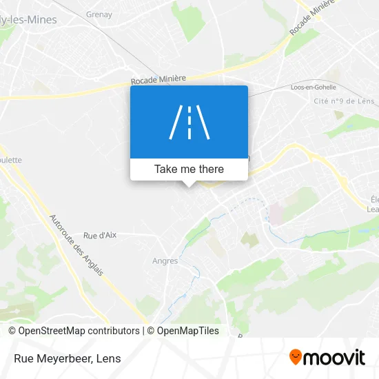 Rue Meyerbeer map