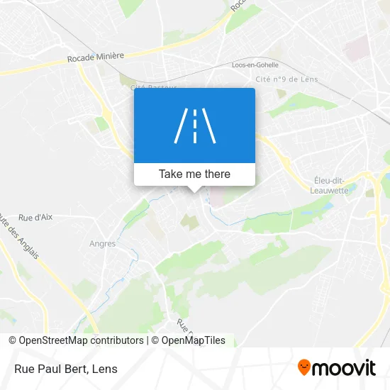 Rue Paul Bert map